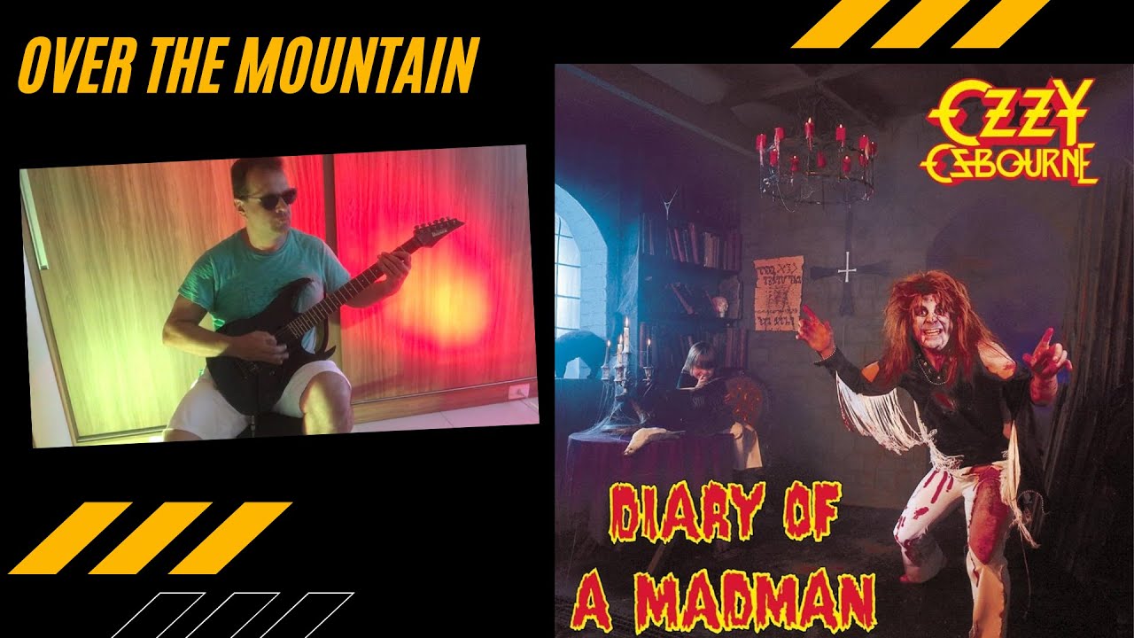 Ozzy Osbourne - Over the Mountain (Guitar cover by Fabio Martin Veloster)