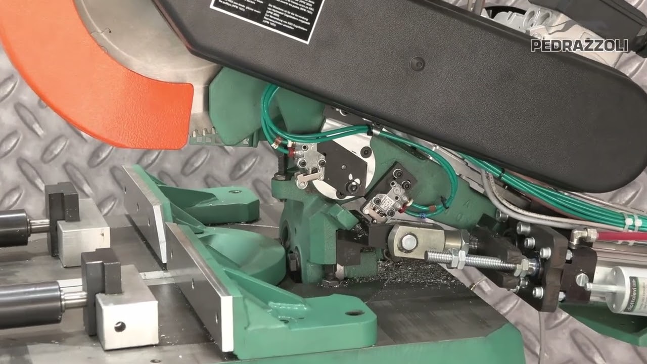 Pedrazzoli Perris 350 AP Non-Ferrous Saw | Saw Demonstration