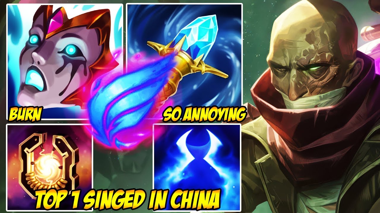 WILD RIFT CHINA TOP 1 SINGED - HE RAN AT THEM AND FIVE PEOPLE DIED