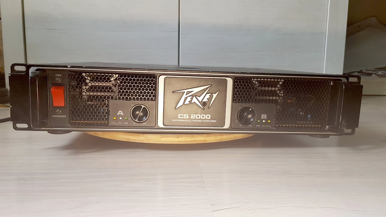 Recenzja wzmacniacz Peavey cs2000