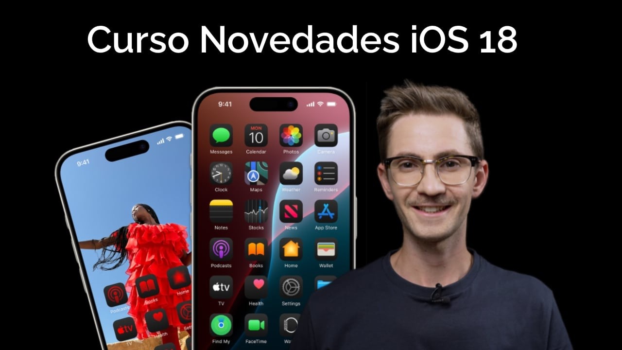 Curso novedades iOS 18 📲 Cambia el color de los iconos, bloquea apps y mucho más paso a paso 👌