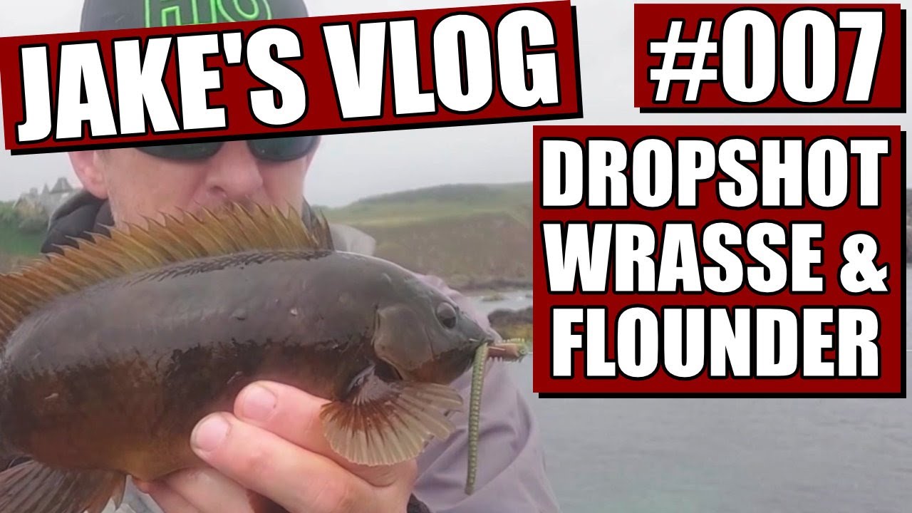 Jake's Vlog #007 - Dropshot Fishing for Wrasse and Flounder