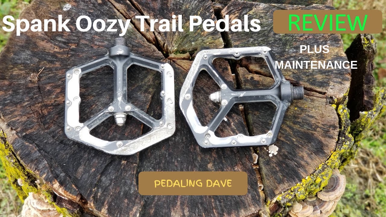 Spank Oozy Trail Pedals Review PLUS Maintenance!
