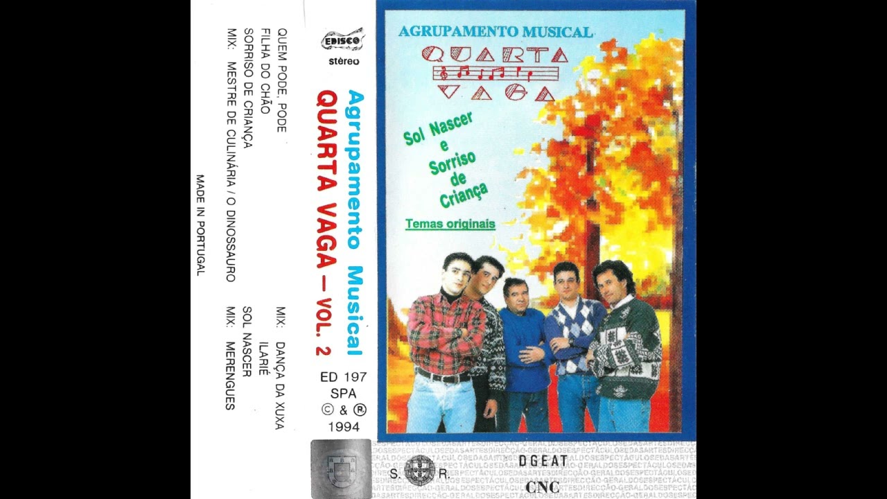 Agrupamento Musical Quarta Vaga - Mix: Mestre de Culinária / O Dinossauro (1994)