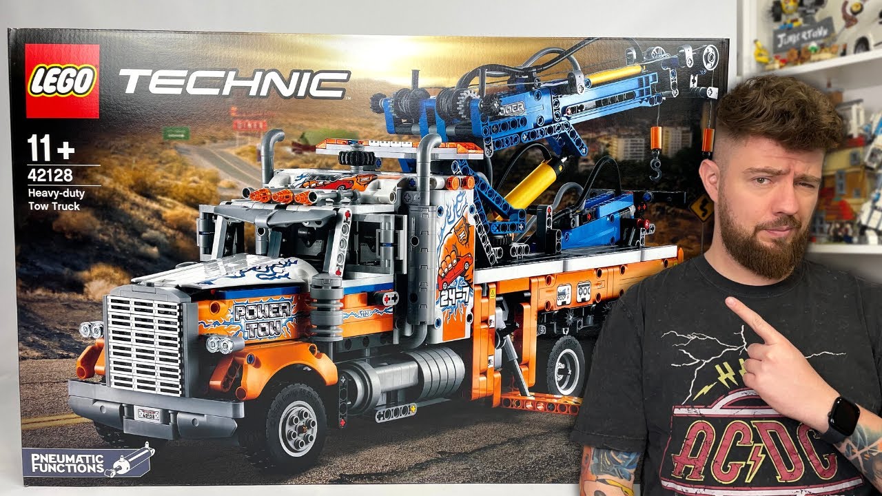 CIĘŻKI SAMOCHÓD POMOCY DROGOWEJ 🪝 LEGO TECHNIC 42128 RECENZJA