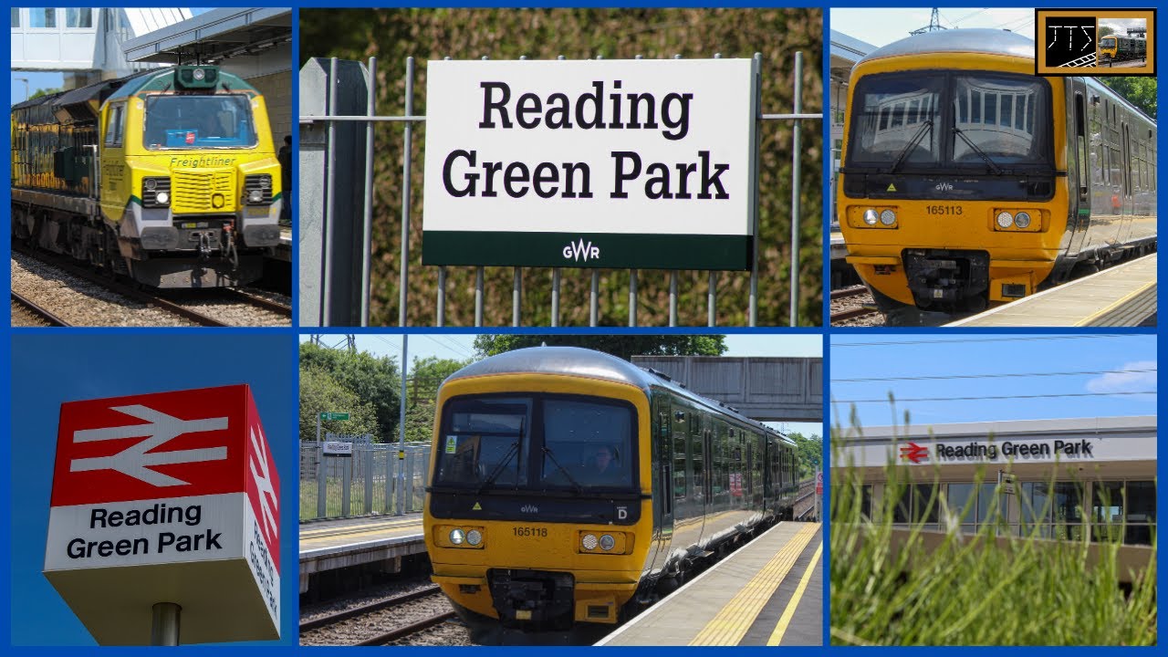 Trains at Reading Green Park | (Britains Newest Station) Opening Day for RGP | 27/05/2023