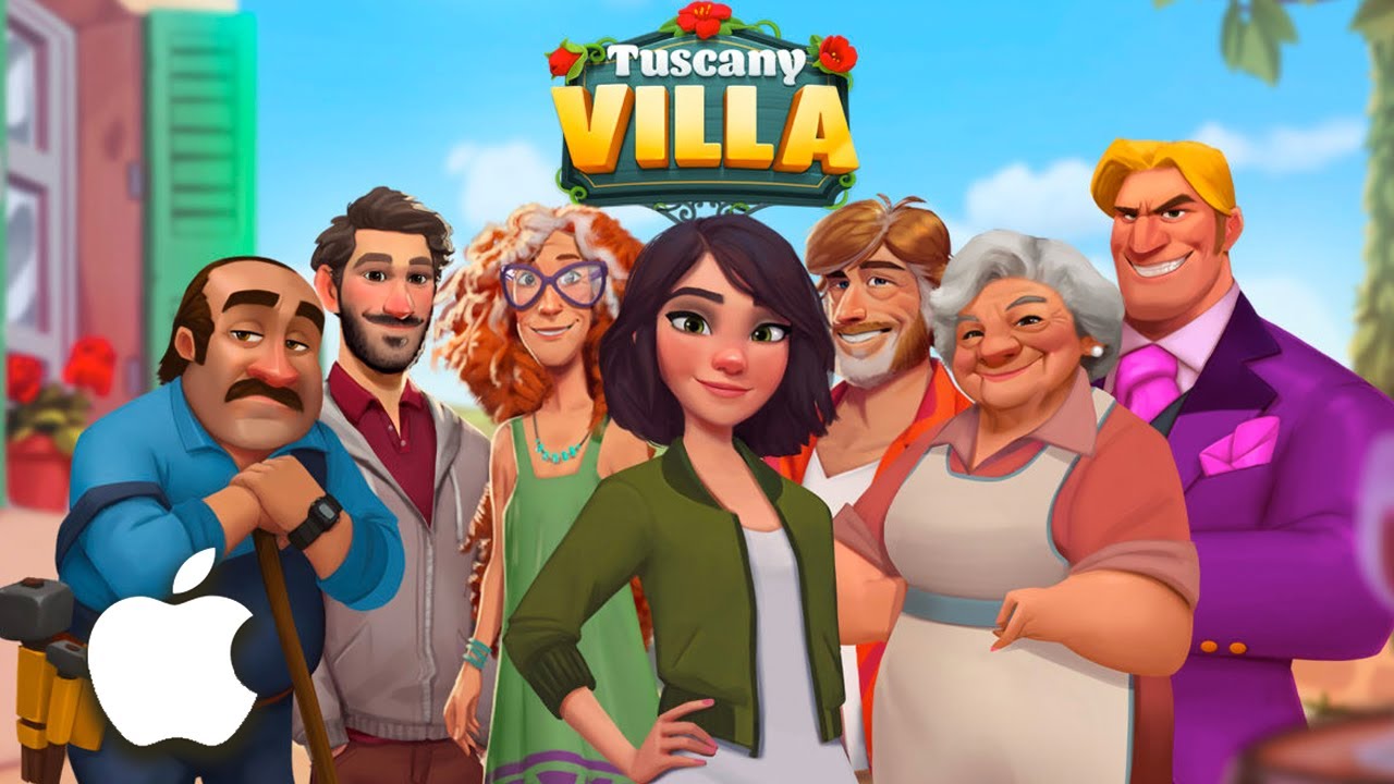 Tuscany Villa Match 3 - iPhone 12/iOS Gameplay