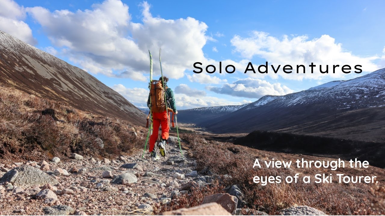 Ski Touring in Scotland.