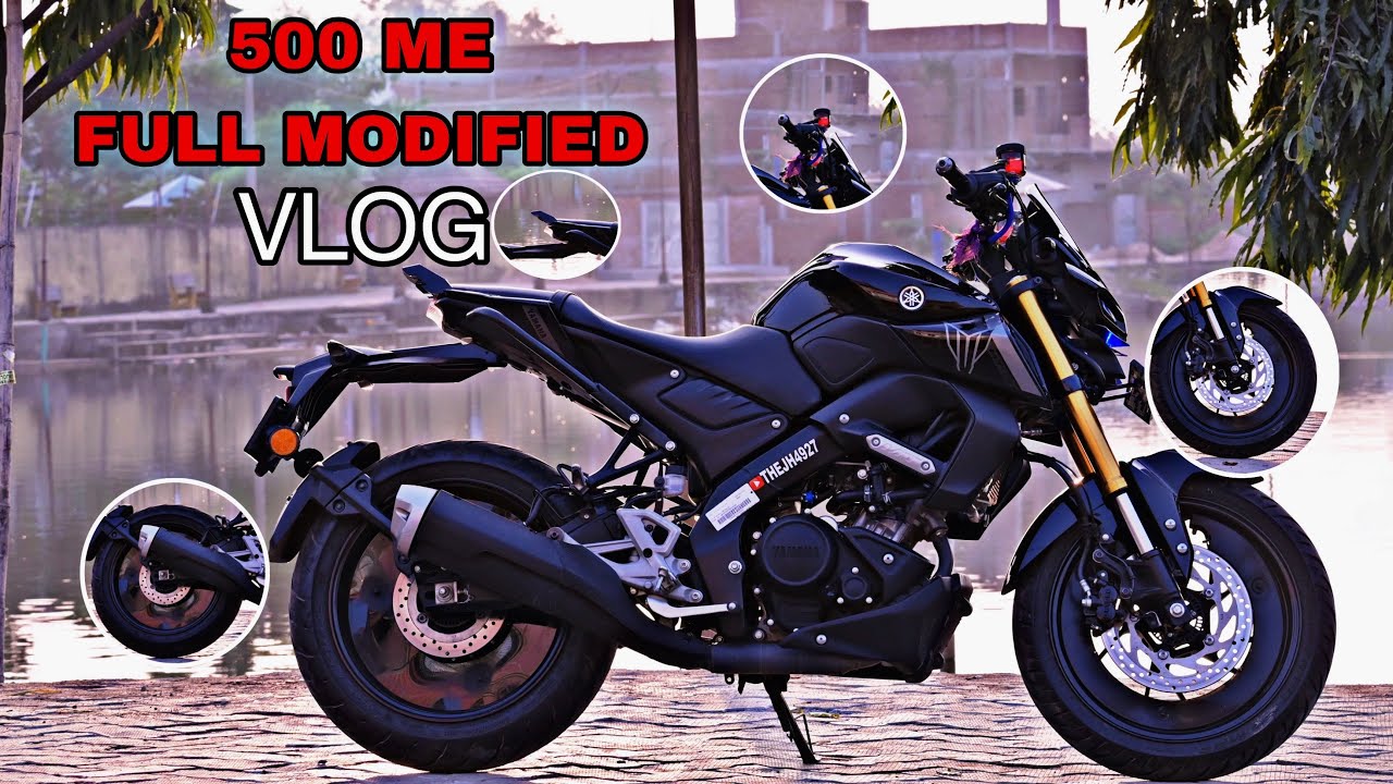 500 ME FULL MODIFIED / MT15 LOVERS ❤️🥀/@MR.TOSIFVLOG #mt125bs6 #yamaha #mt15modifiedvideo