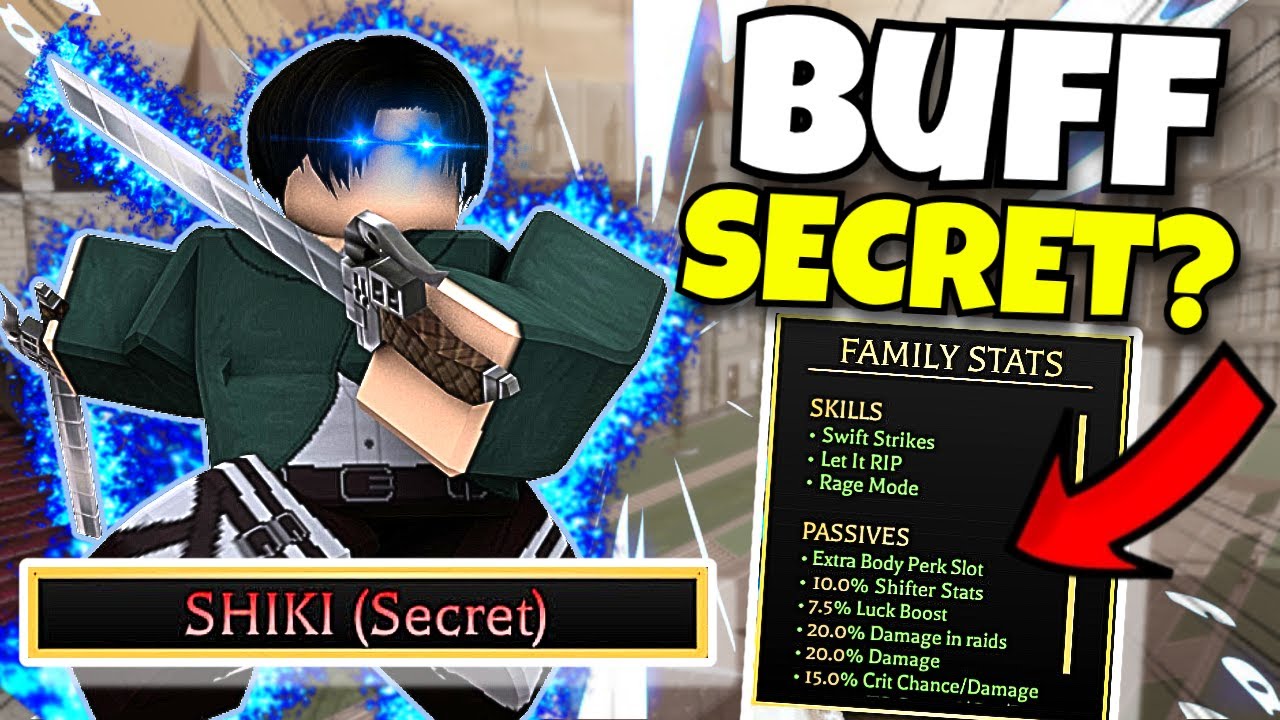 SHIKI's HIDDEN POWER in AOT Revolution?!