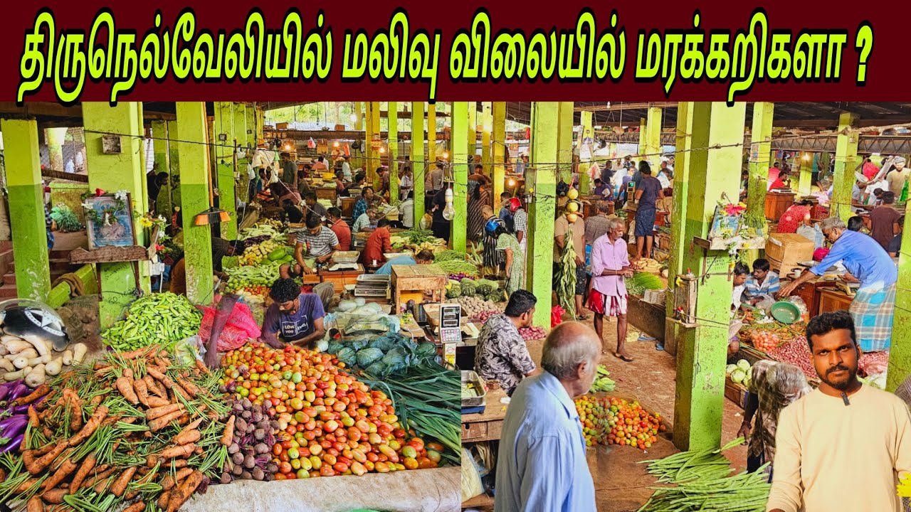 யாழ்ப்பாணம் திருநெல்வேலி மலிவு விலையில் விற்கப்படும் மரக்கறிகள்
