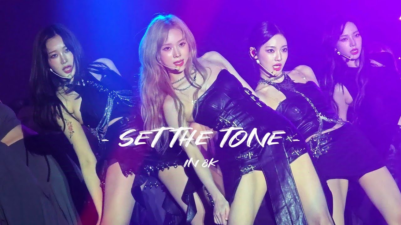 [8K]AESPA -  SET THE TONE 03/08/24 DAY ONE HONG KONG SYNK : PARALLEL LINE FANCAM 8K @aespa