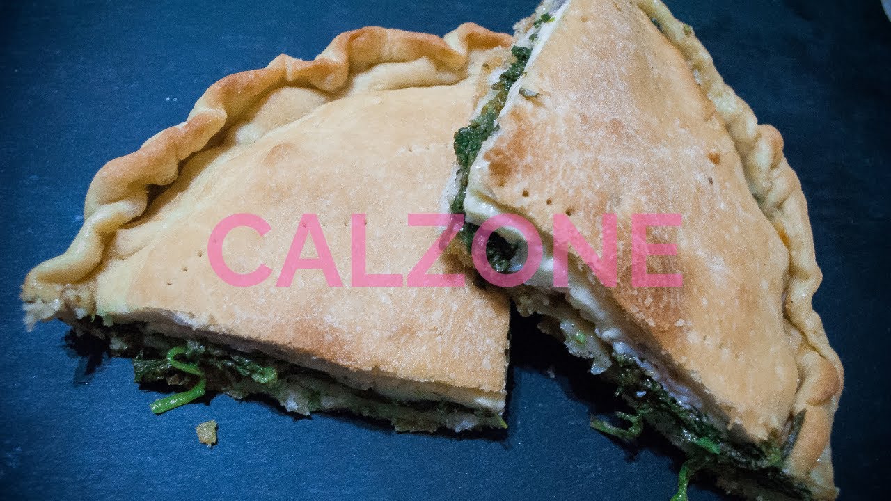 CALZONE BARESE di rape e di carne RICETTA FACILE