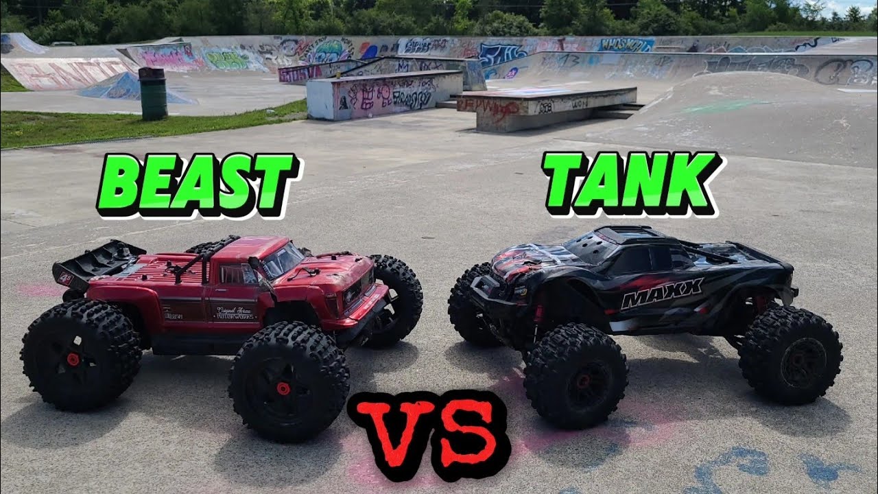 4s Battle for the Crown ~ Traxxas Maxx and Arrma Outcast 4s