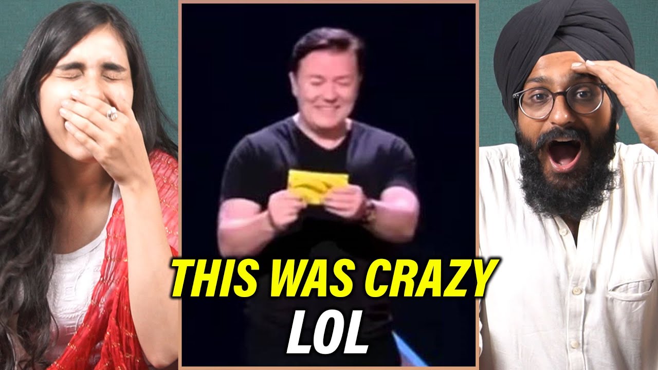 Indians React to Ricky Gervais: The World's Funniest Leaflet