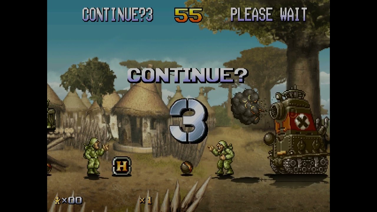 Game Over: Metal Slug 6 (PlayStation 2)