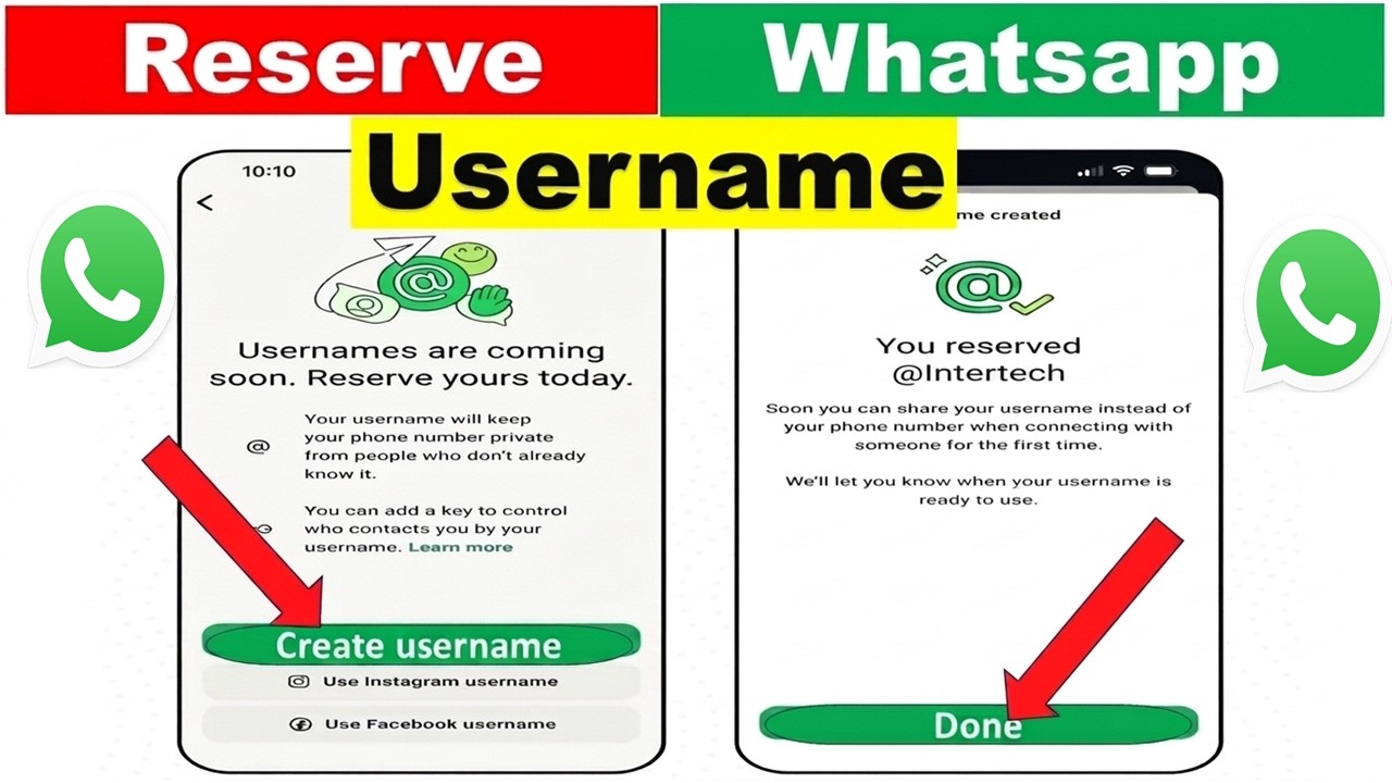 Whatsapp Username New Update 2026 | How to Reserve Whatsapp Username | Whatsapp New Update