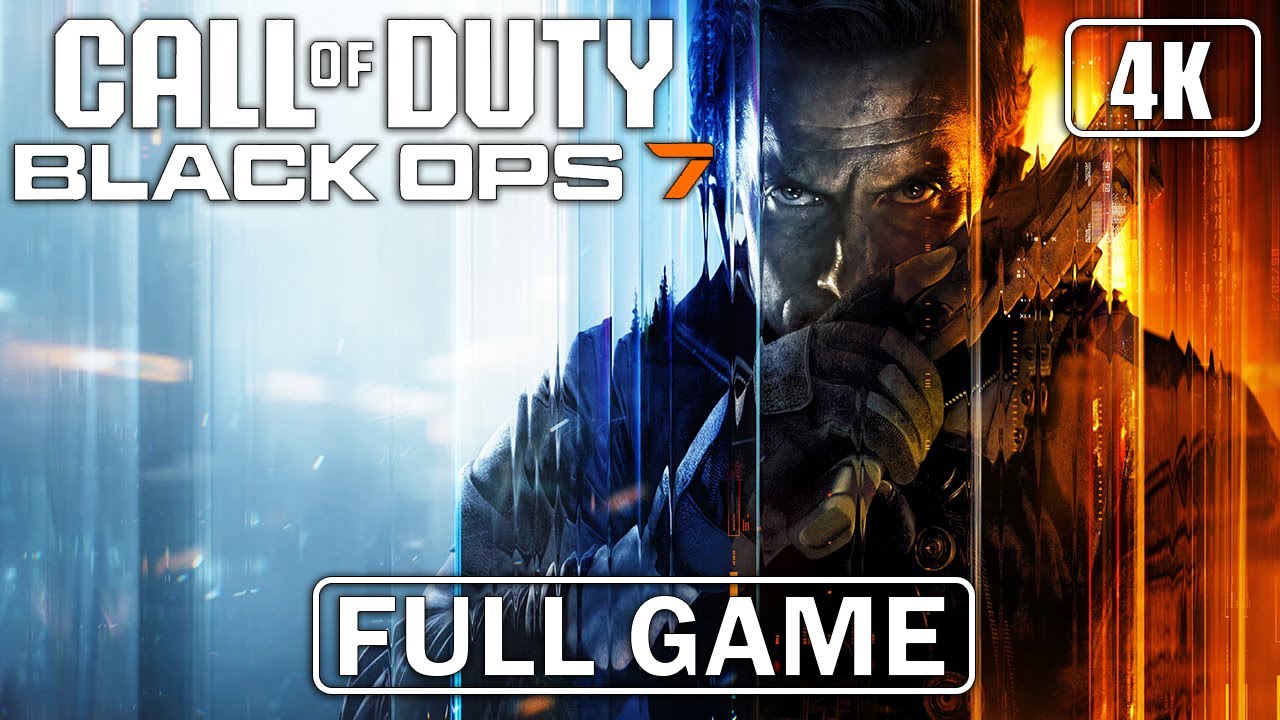 Call of Duty: Black Ops 7 - Full Game Campaign Longplay Walkthrough 4K 60FPS