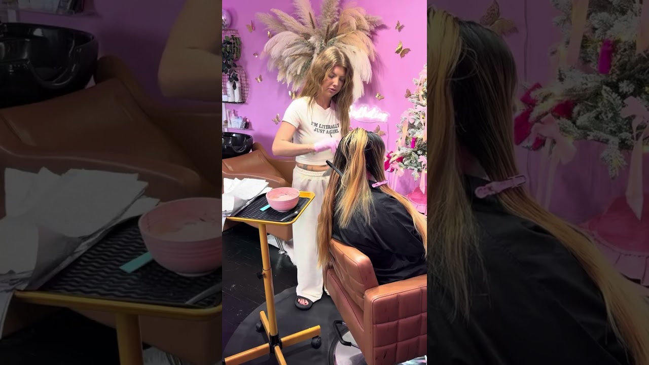 Come to work with me as a 30 year old cosmetologist with a home salon