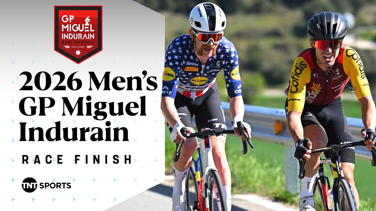 GLORIOUS MOMENT! 🔥 | Men's Elite GP Miguel Indurain 2026 Final KM's | TNT Sports Cycling
