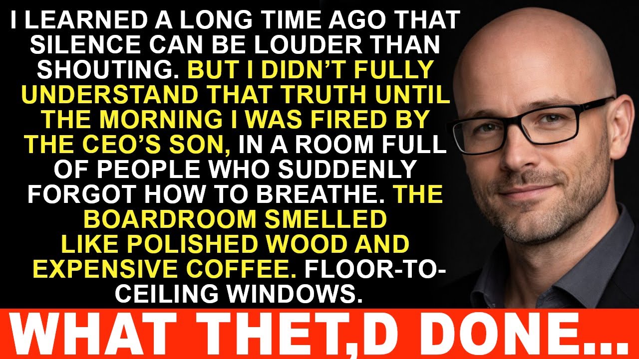 CEO’s Son Fired Me in Front of Everyone—I Smiled, Walked Away, and Let Him Collapse |  Revenge