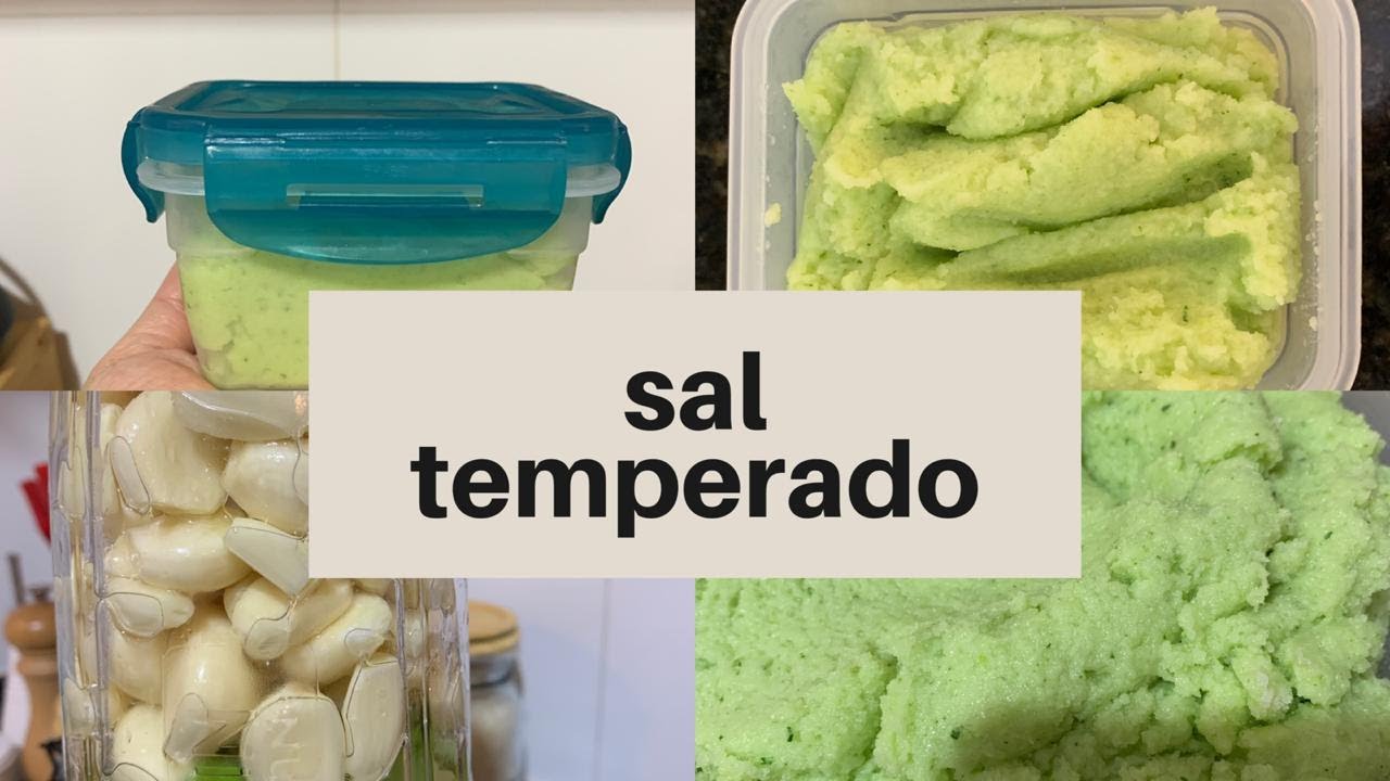 Como fazer sal temperado caseiro | Faça uma renda extra e use em casa também.