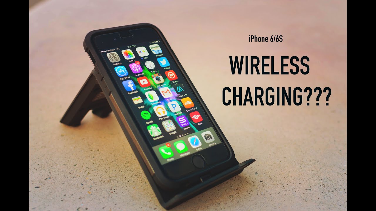 Spigen iPhone 6/6s Tough Armor Volt Case + Wireless Charger Review!
