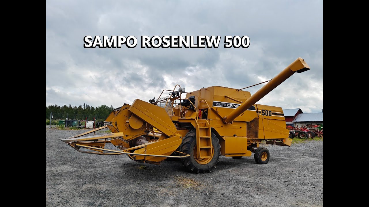 Sampo Rosenlew 500 leikkuupuimuri