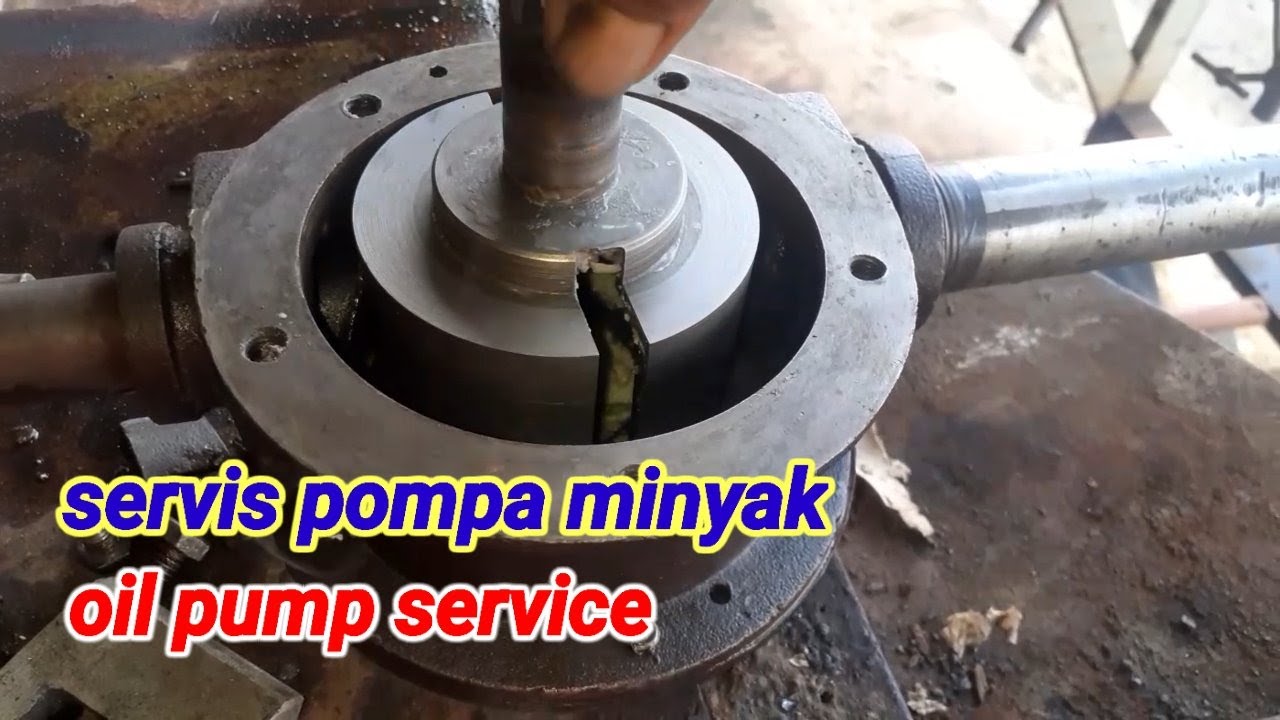 cara servis || pompa minyak manual || minyak tidak bisa naik ||manual oil pump service