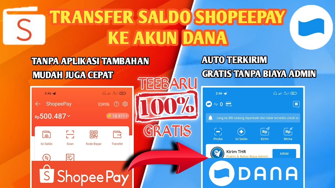 Cara Memindahkan Saldo ShopeePay ke Dana Tanpa Aplikasi Tambahan