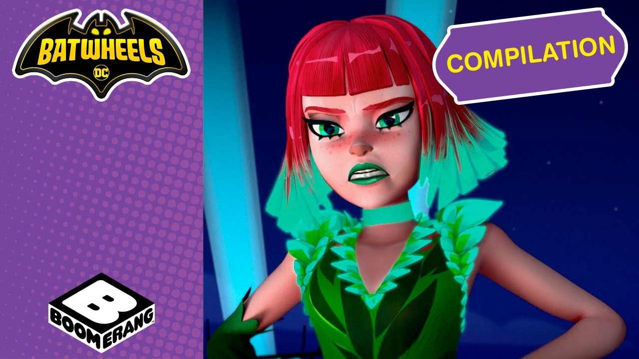 Compilation del meglio di Poison Ivy | Batwheels | Boomerang Italia