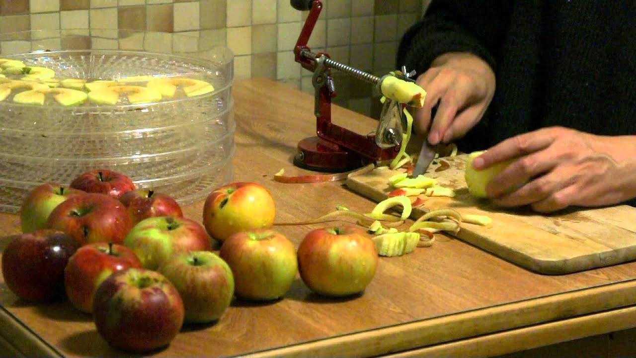 Comment faire des pommes séchées