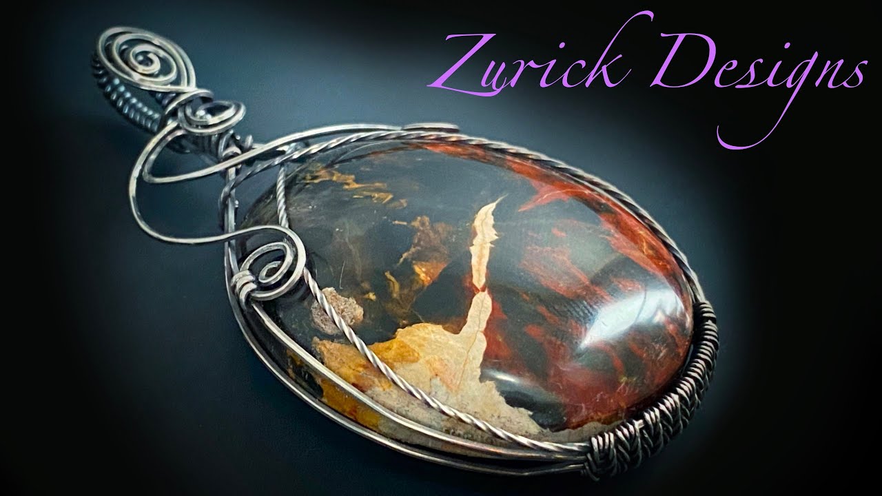 Wire Wrapping Techniques- Wrapping a Large Stone Into a Pendant