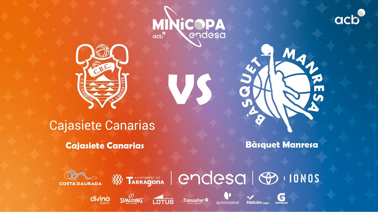 🔴 DIRECTO: Cajasiete Canarias - Bàsquet Manresa | Minicopa Endesa Tarragona 2023