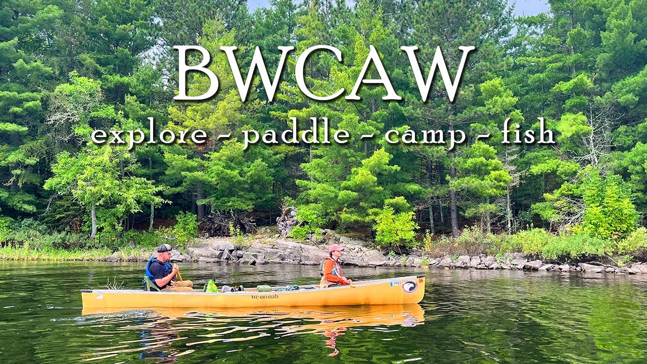 4 days in the Boundary Waters Canoe Area on massive Basswood Lake
