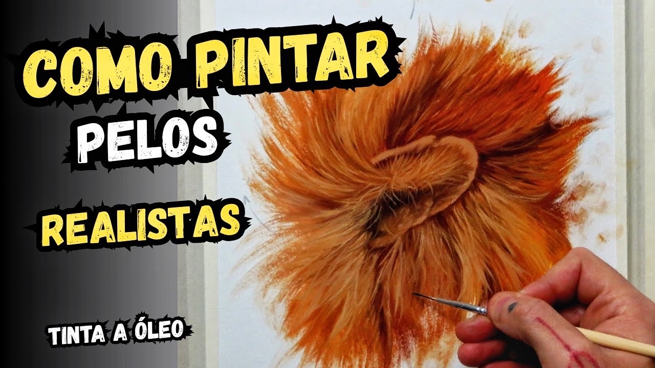 COMO PINTAR PELO DE LEÃO