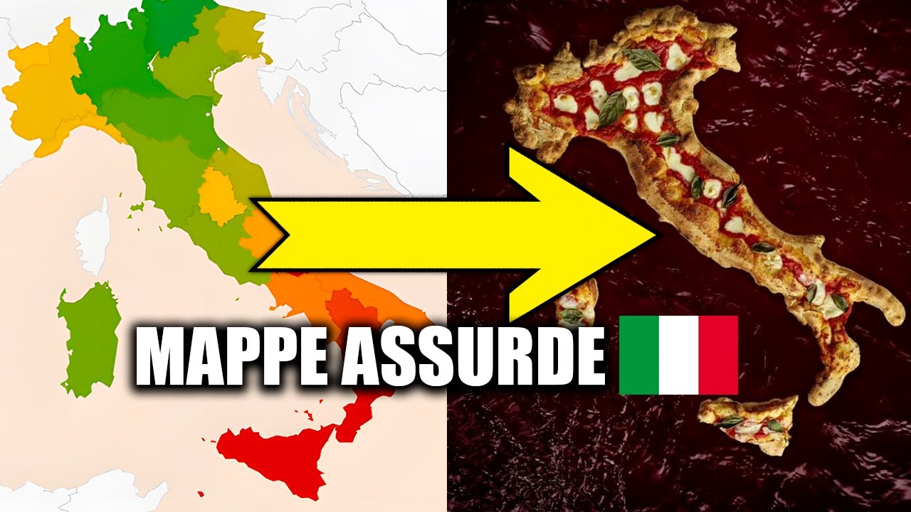 MAPPE ASSURDE DELL' ITALIA  (E DEL MONDO)