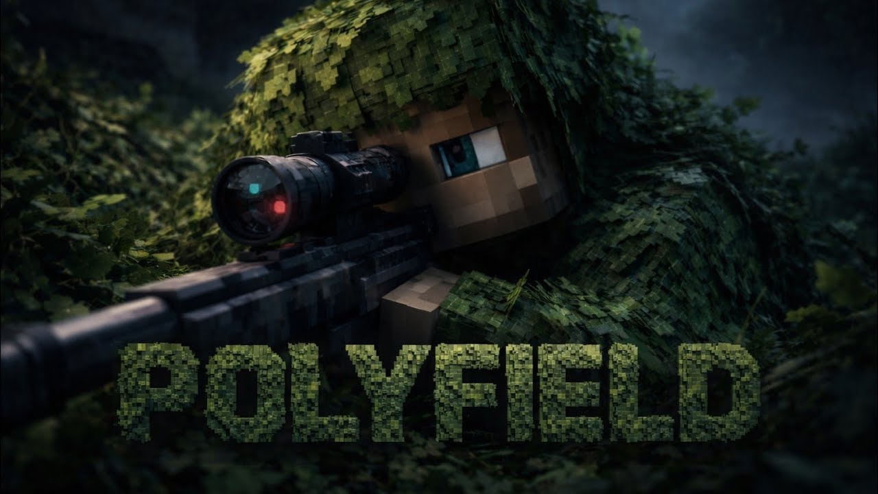 Playing as a solo sniper in polyfield 