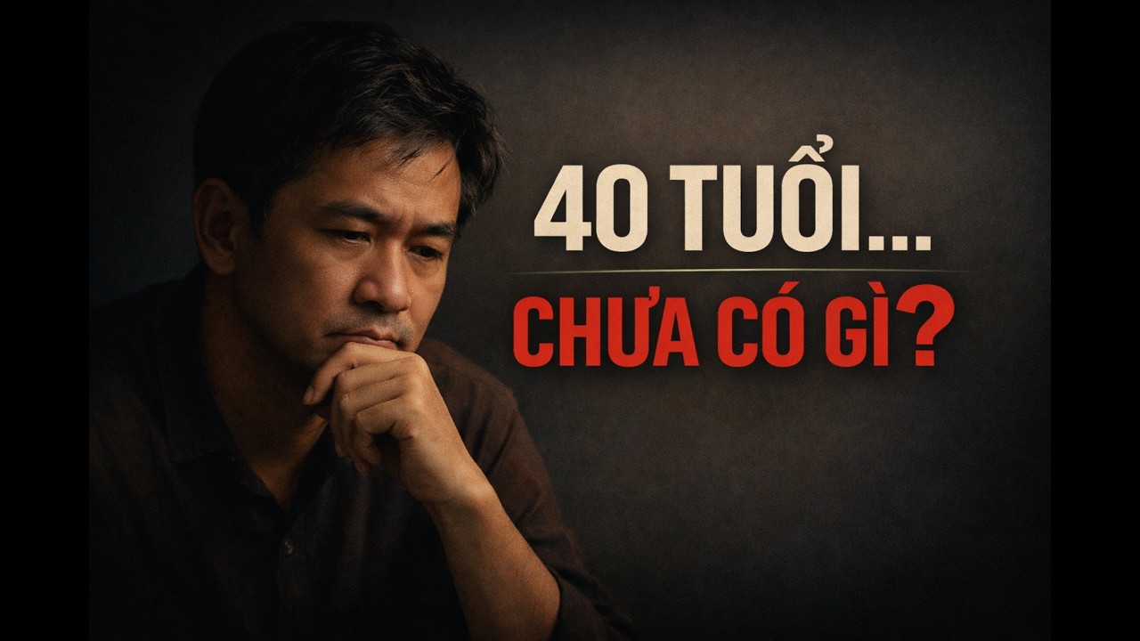 Tuổi 40 Tay Trắng Không Phải Thất Bại – Điều Đáng Sợ Là Bạn Chưa Hiểu Sự Thật Này | Ngẫm đời