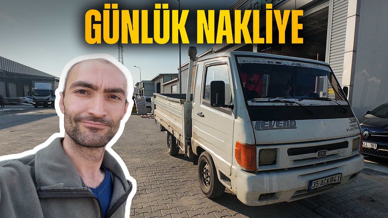 BMC MDS Kamyonet İle Sabah 7:30'den Akşama Kadar Nakliye Vlog