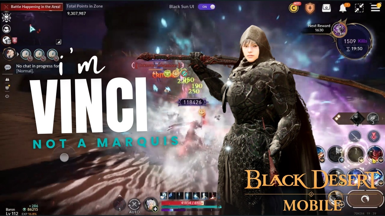 IT'S DOSA TIME !! - VINCI STILL VINCI NOT A MARQUIS - Black Desert Mobile