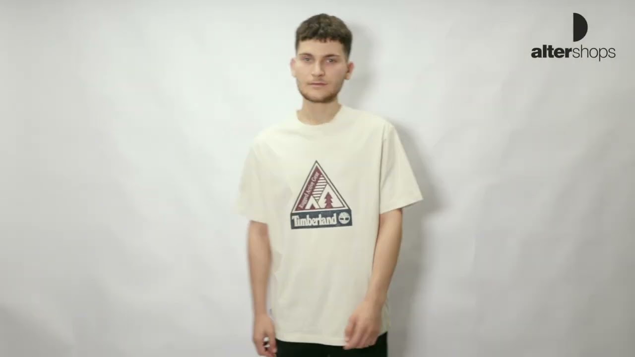 Timberland OUTDOOR INSPIRED FRONT GRAPHIC TEE &Kappa;&rho;&epsilon;&mu; TB0A62QQEFL1