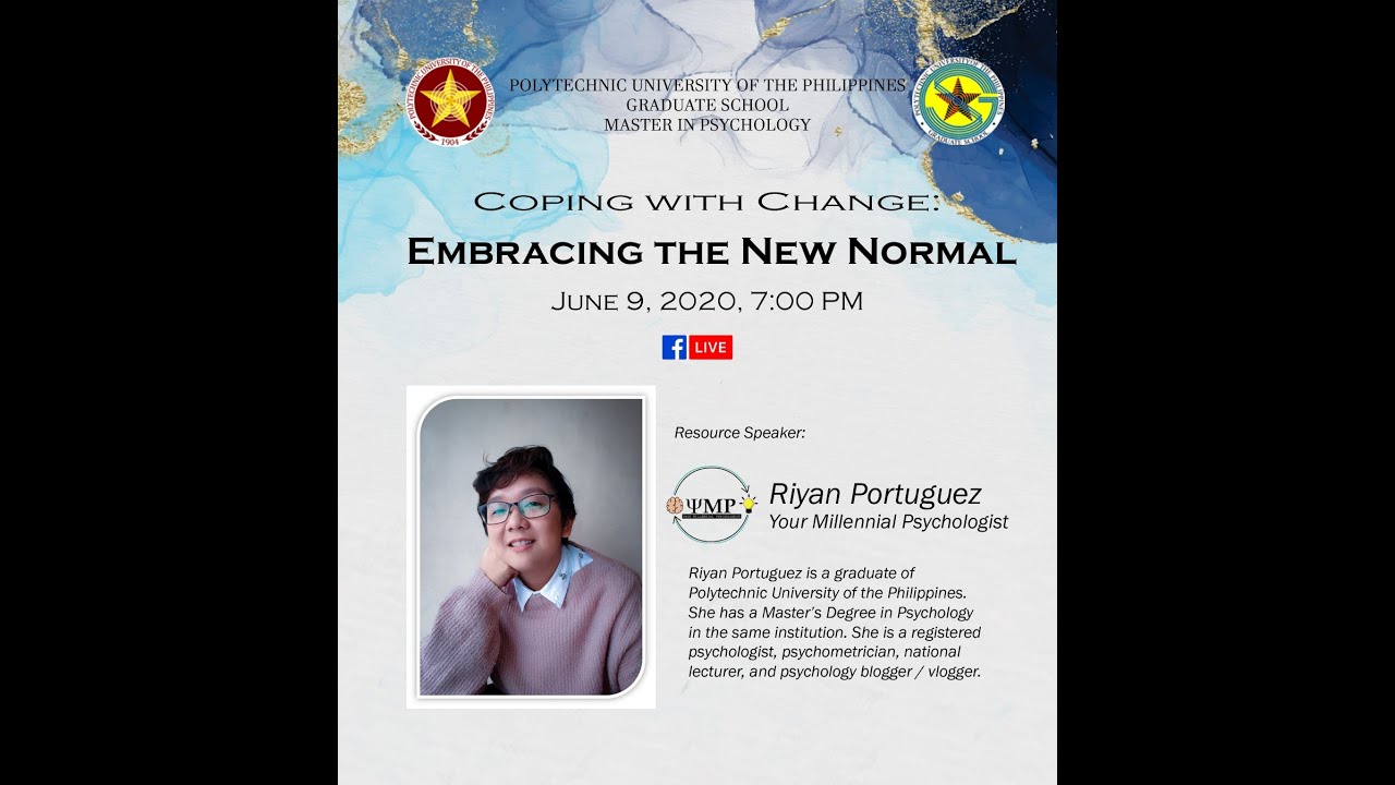 Coping with Change   Embracing the New Normal Webinar