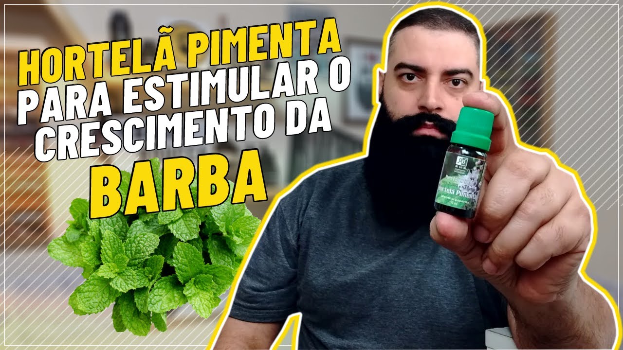 Uso da HORTELÃ PIMENTA para ESTIMULAR o CRESCIMENTO do CABELO e da BARBA I 6 BENEFÍCIOS