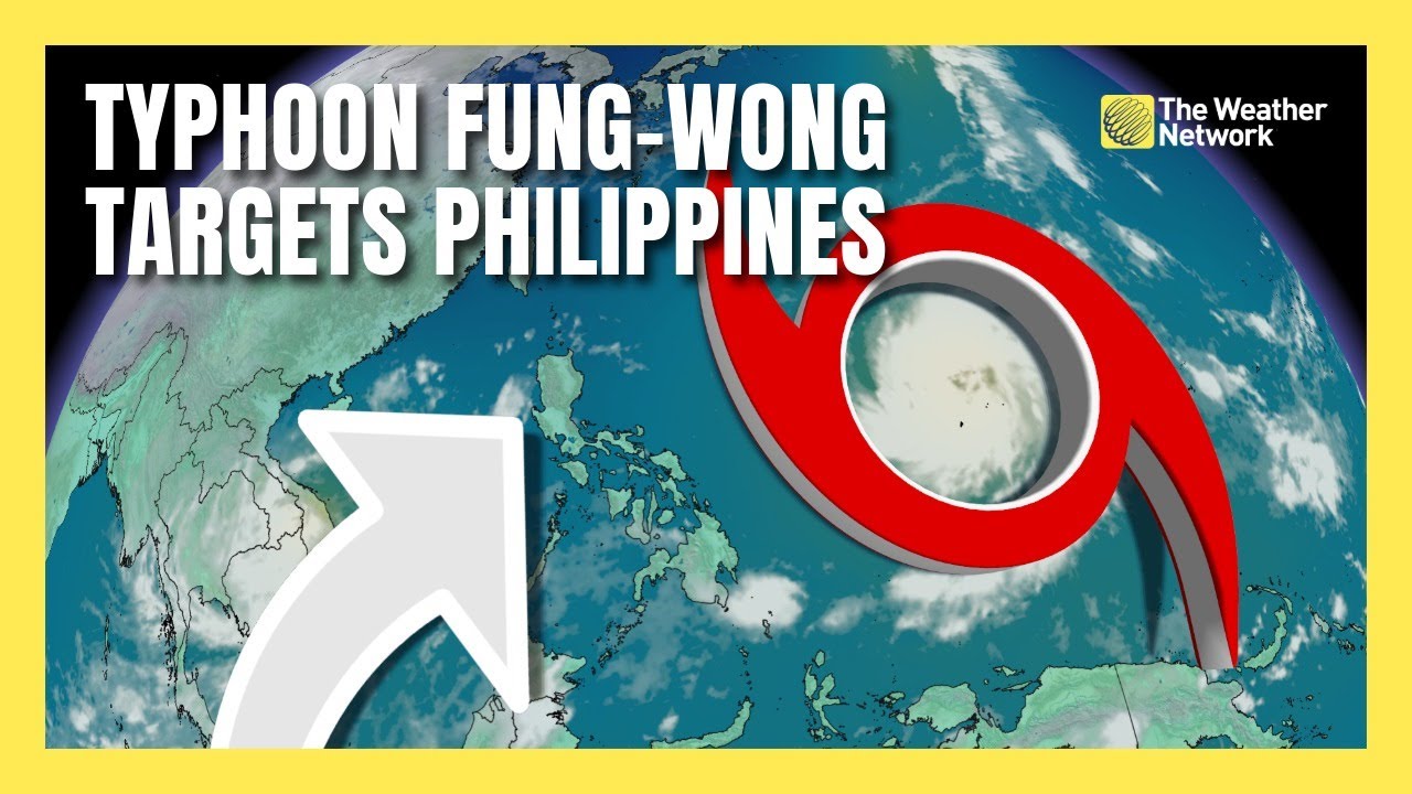Tropical Storm Fung-Wong Churns in the Western Pacific | #forecast