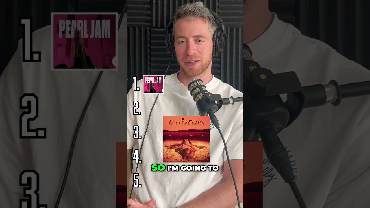 Blind ranking grunge albums #podcast #creedband #grunge #90smusic