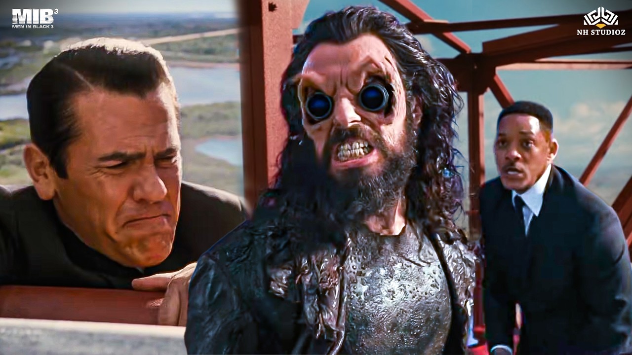 डरावना एलियन का हमला 😱 Men in Black 3 खतरनाक सीन | MIB 3 Action Scene | Will Smith vs Alien
