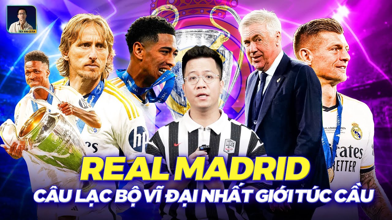 THE LOCKER ROOM | REAL MADRID VĨ ĐẠI VỚI 15 CHIẾC CÚP CHAMPIONS LEAGUE