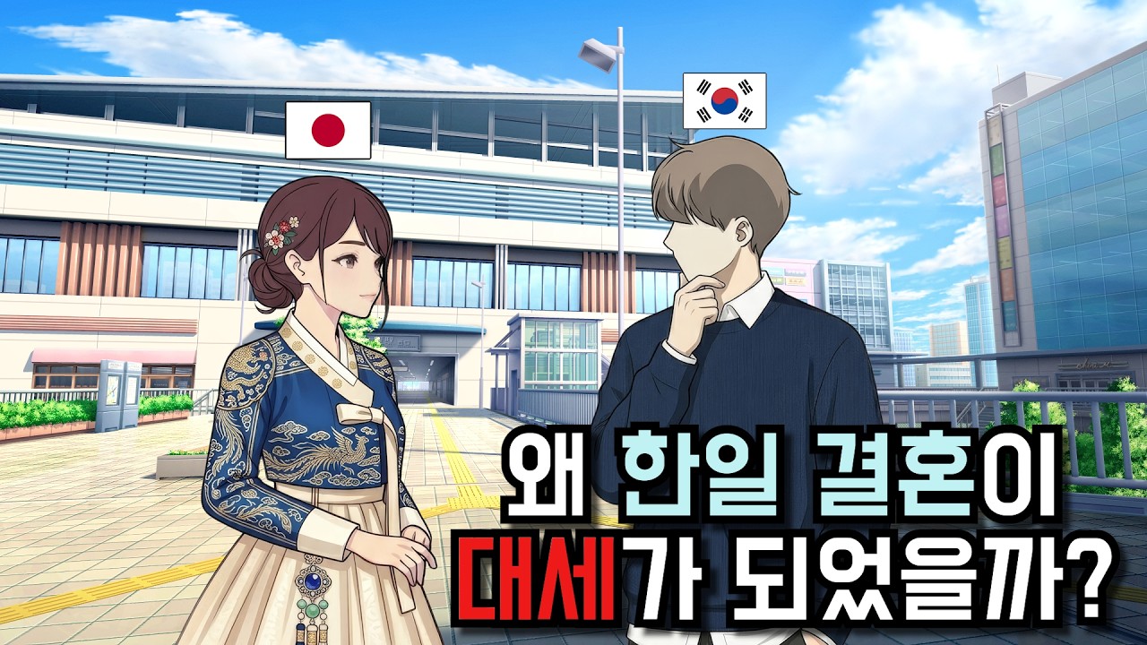 한일 국제결혼이 40% 폭증한 이유.