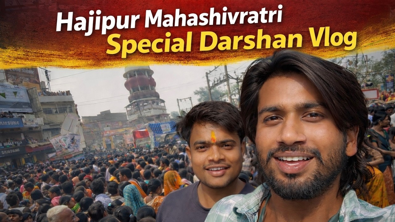 Mahashivratri Hajipur Shobha Yatra 😱 | Bhole Baba Ki Bhakt Line | Itni Bheed Kabhi Nahi Dekhi!”